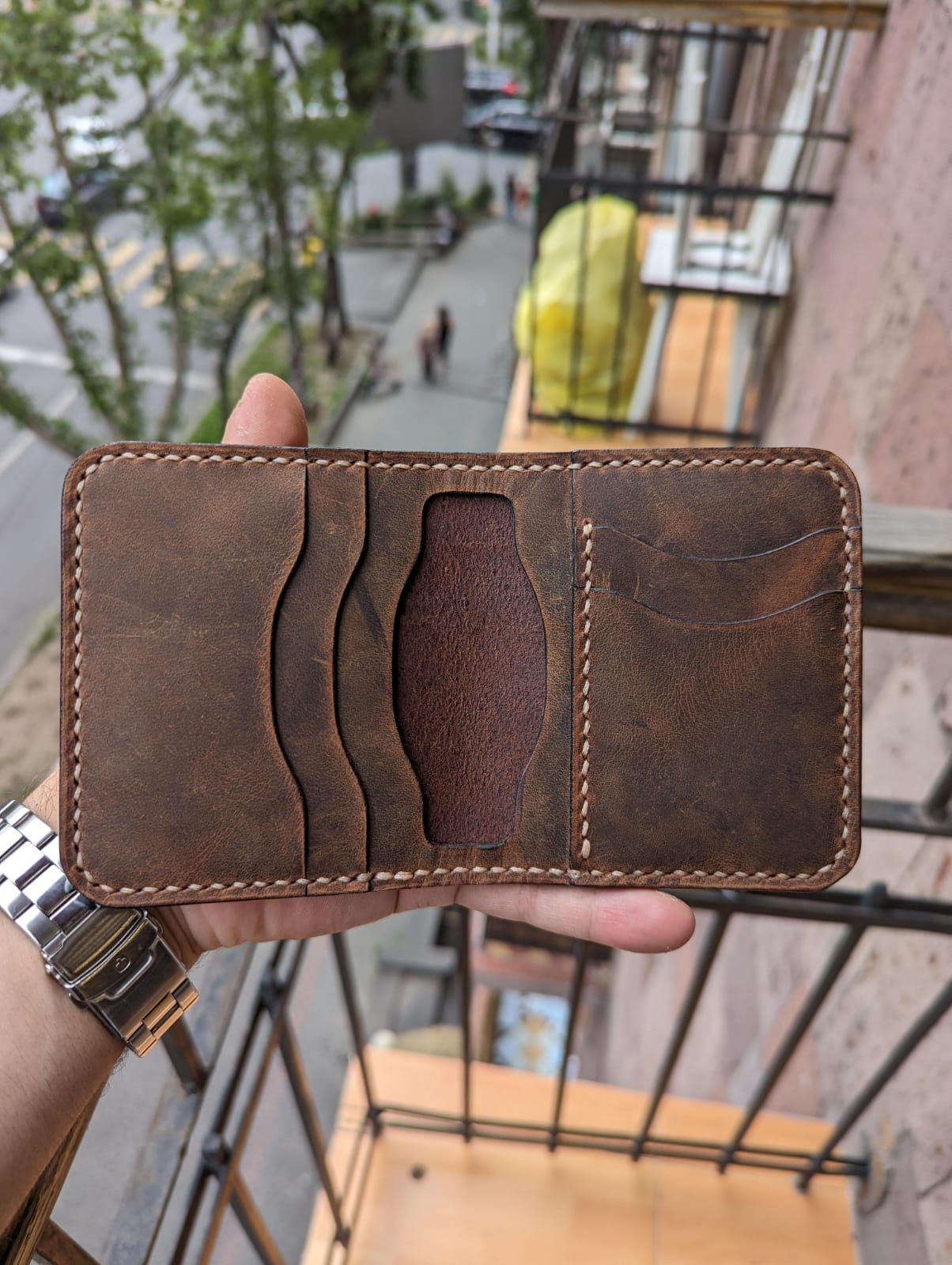 Bifold Wallet RG02 | Genuine Leather