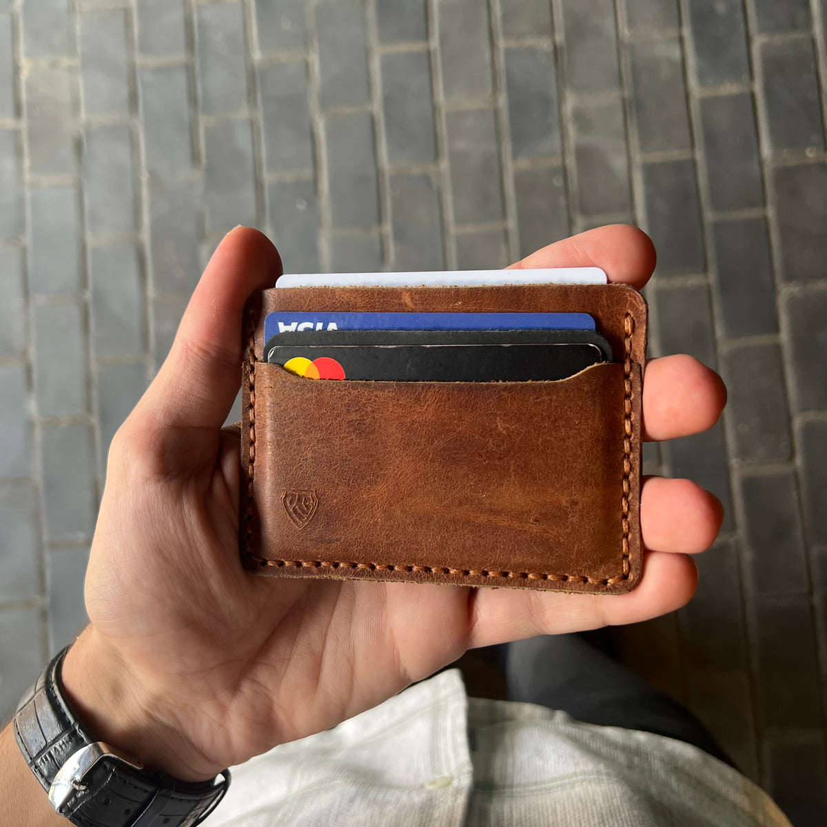 Essential Cardholder | Premium Cow Leather Cardholder