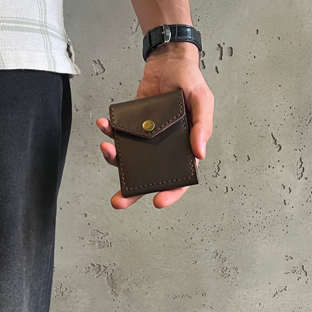 SnapFold | Premium Cow Leather Snap Wallet