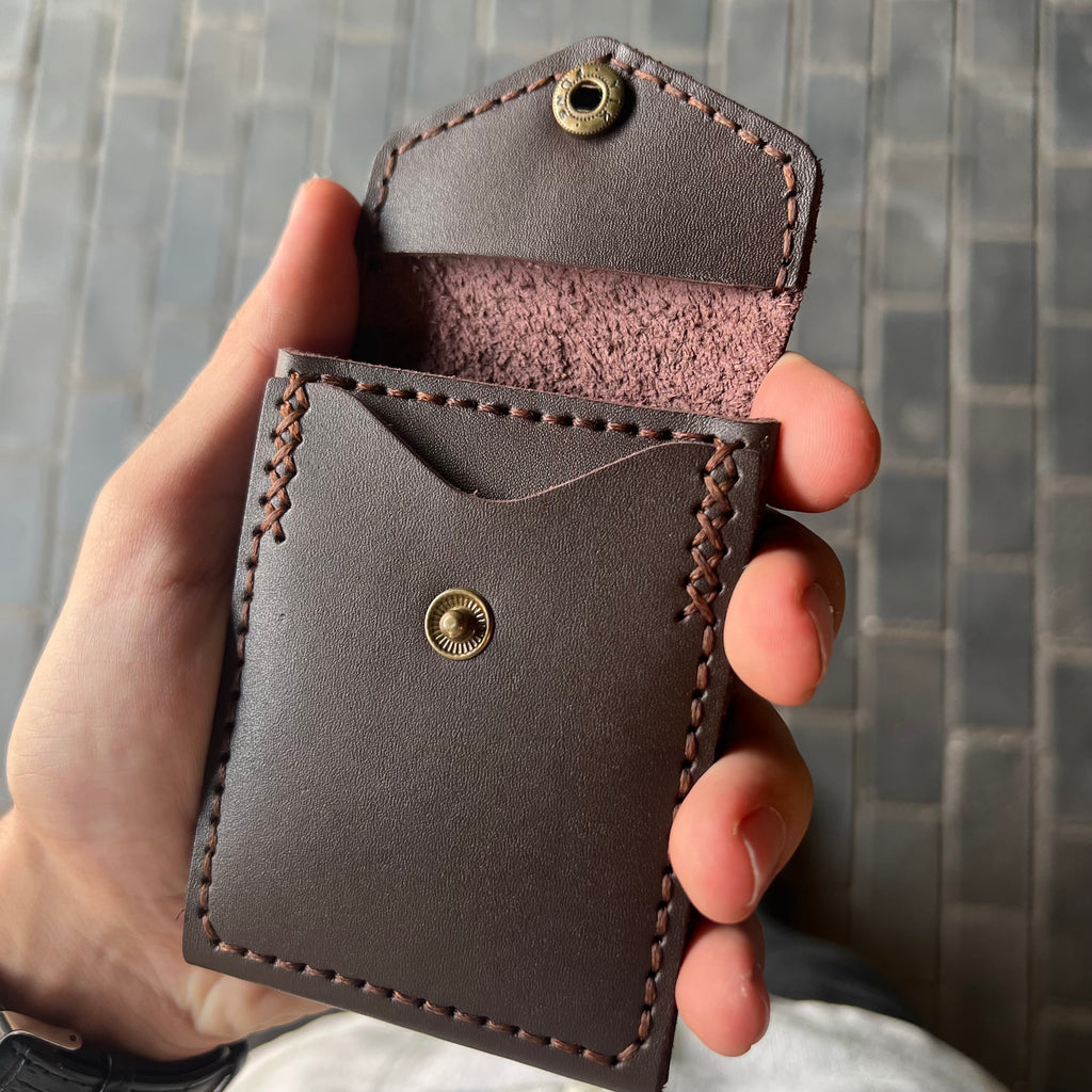 SnapFold | Premium Cow Leather Snap Wallet