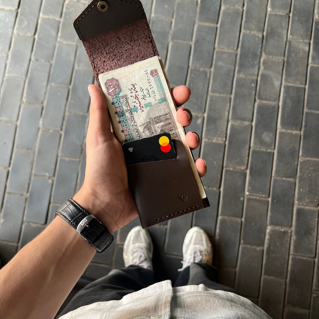 SnapFold | Premium Cow Leather Snap Wallet