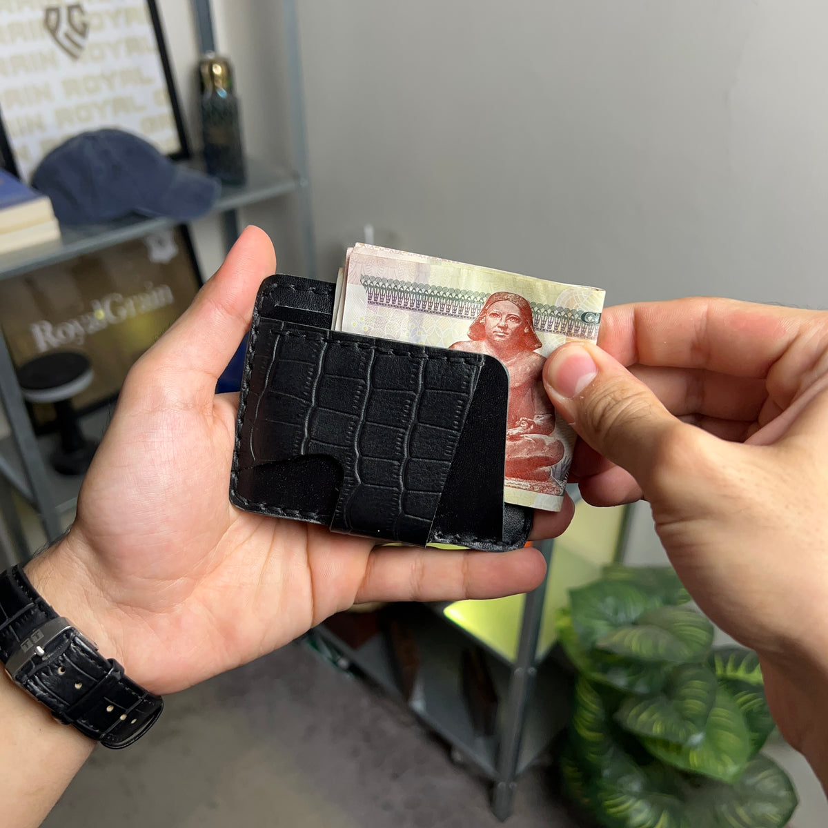 Hybrid Cardholder | Cash & Cards In A Cardholder