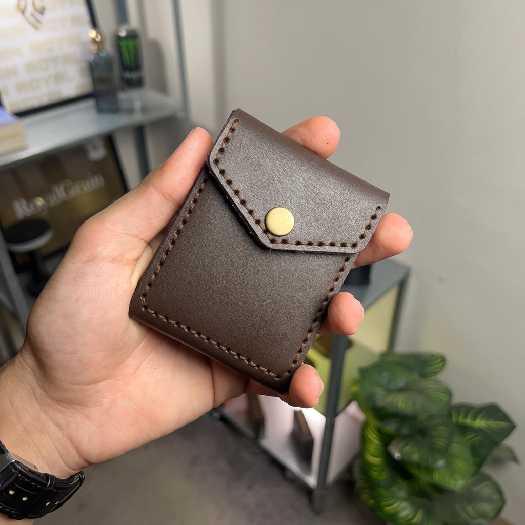 SnapFold | Premium Cow Leather Snap Wallet