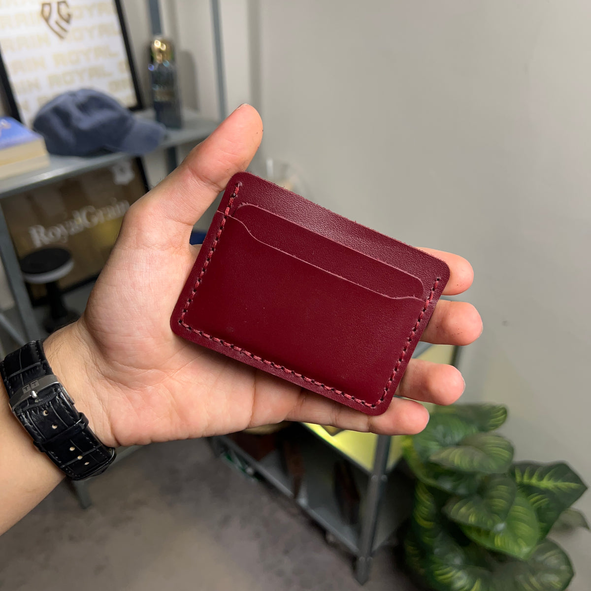 Essential Cardholder | Premium Cow Leather Cardholder