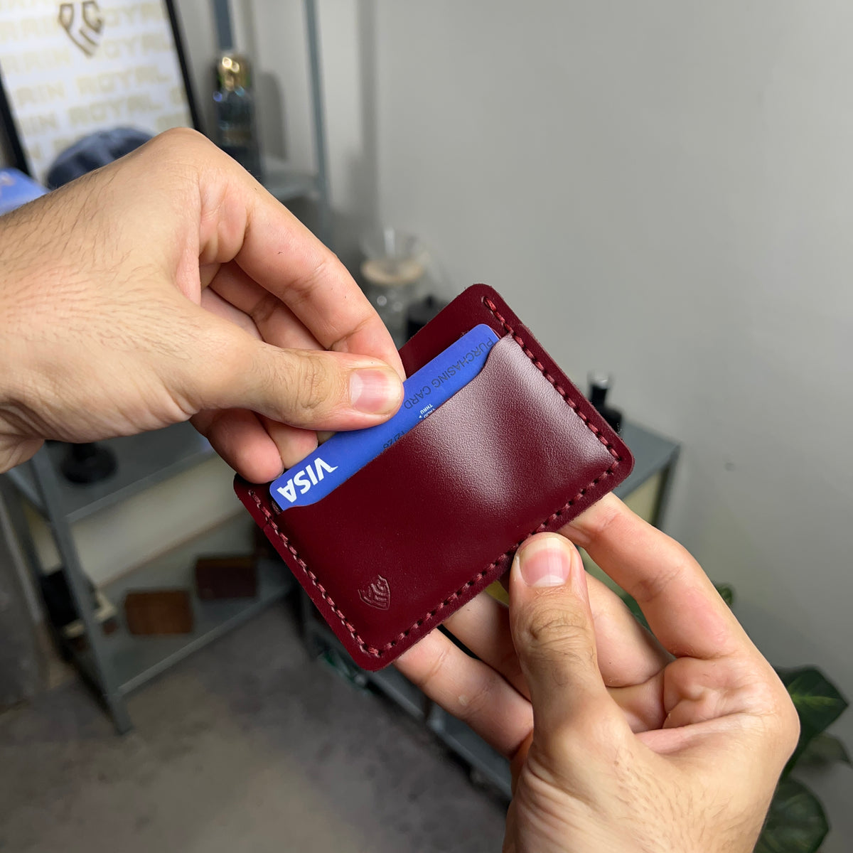 Essential Cardholder | Premium Cow Leather Cardholder