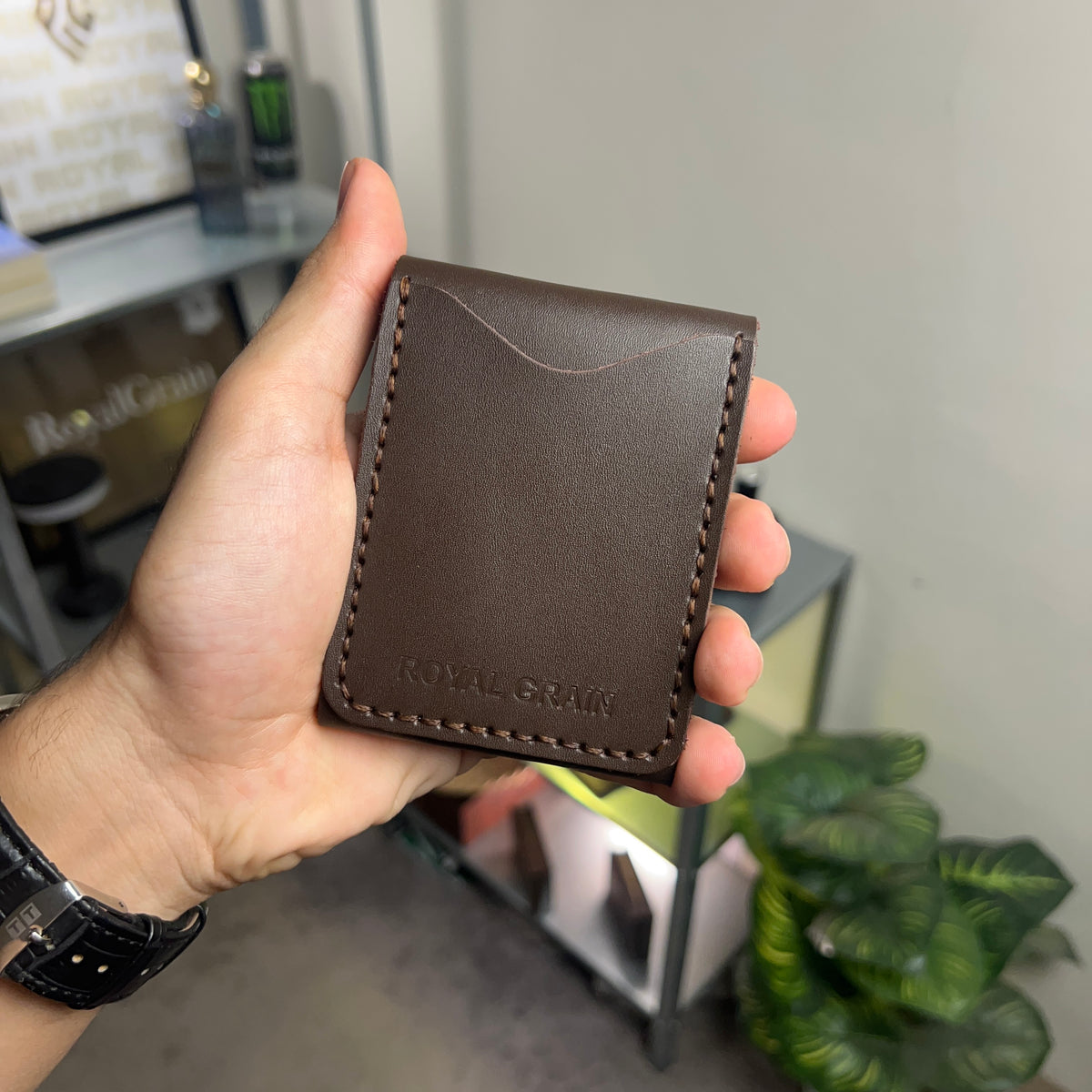 SnapFold | Premium Cow Leather Snap Wallet