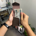 SnapFold | Premium Cow Leather Snap Wallet