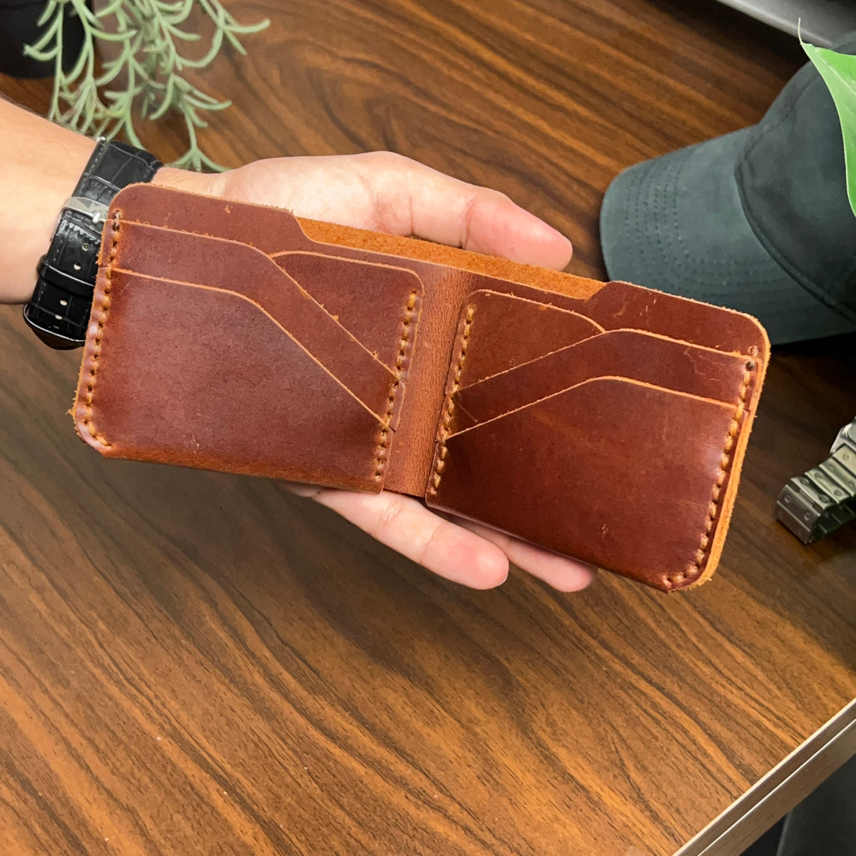 ClassicFold V2 | Premium Handcrafted Bifold Wallet