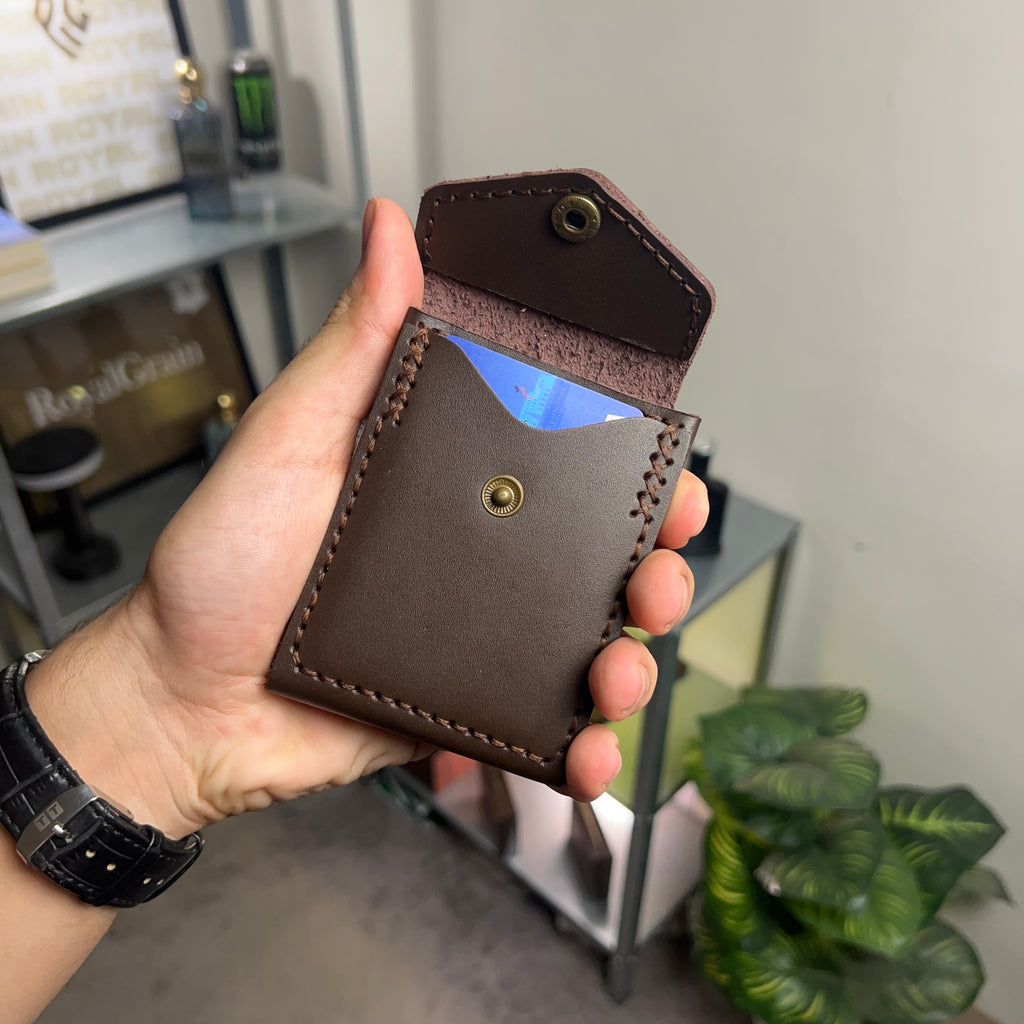 SnapFold | Premium Cow Leather Snap Wallet