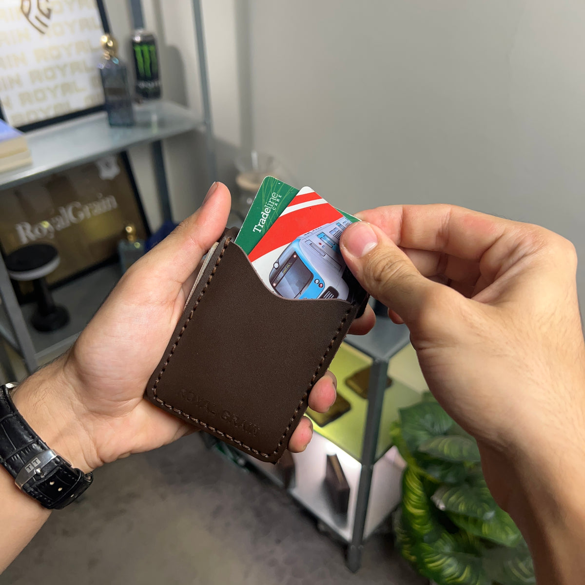 SnapFold | Premium Cow Leather Snap Wallet