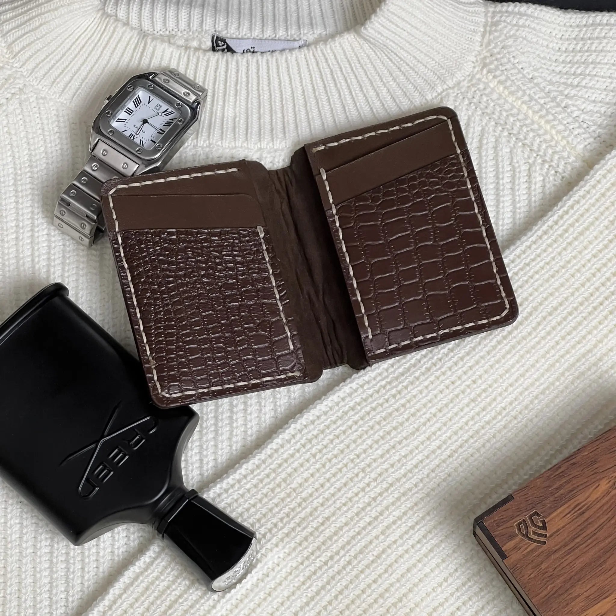 Vertical Bifold Premium Wallet