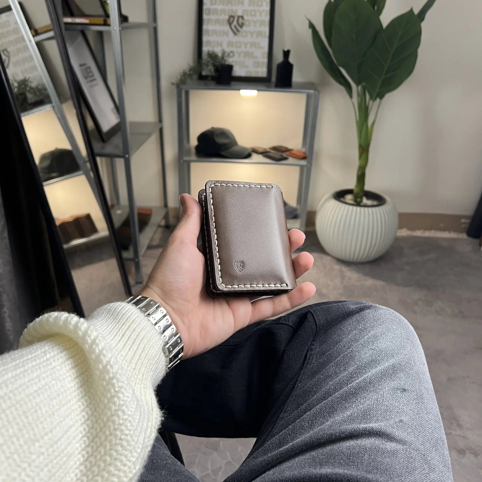 Vertical Bifold Premium Wallet