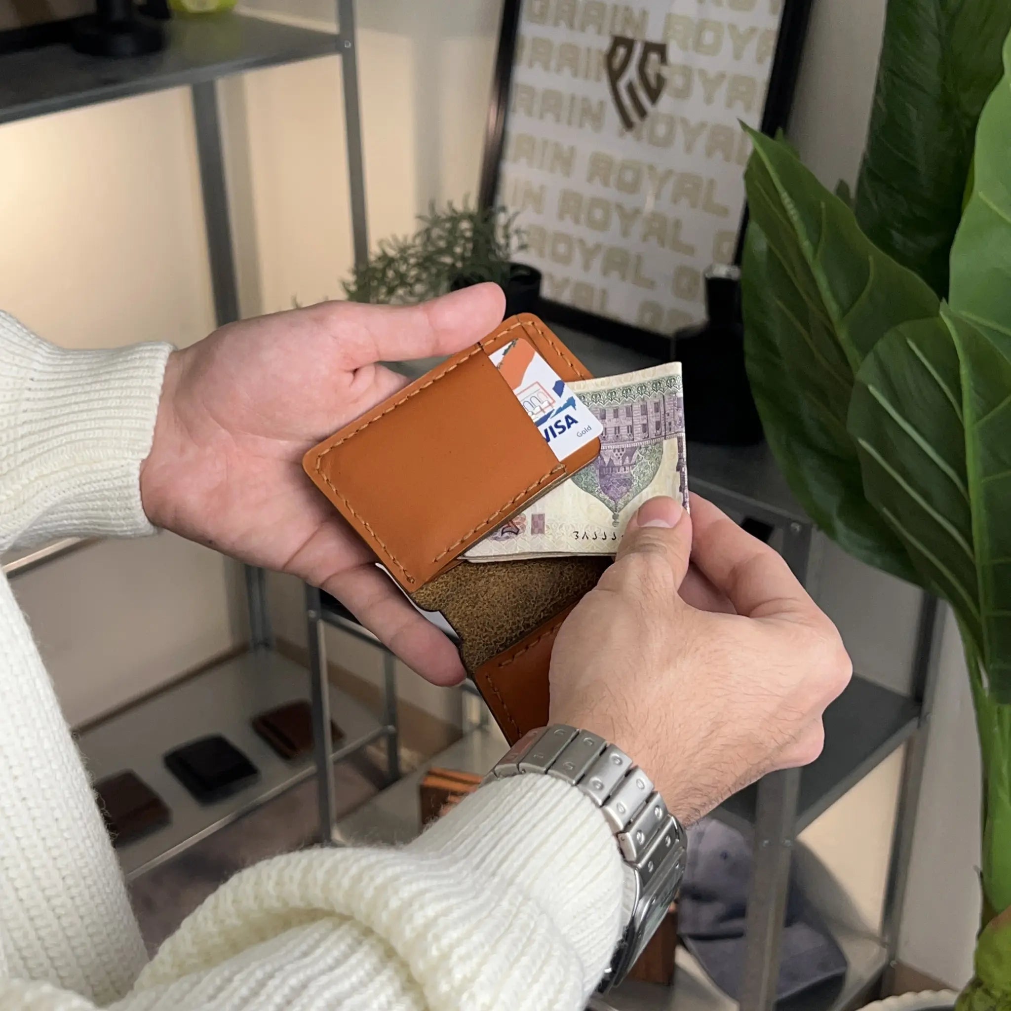 Vertical Bifold Premium Wallet