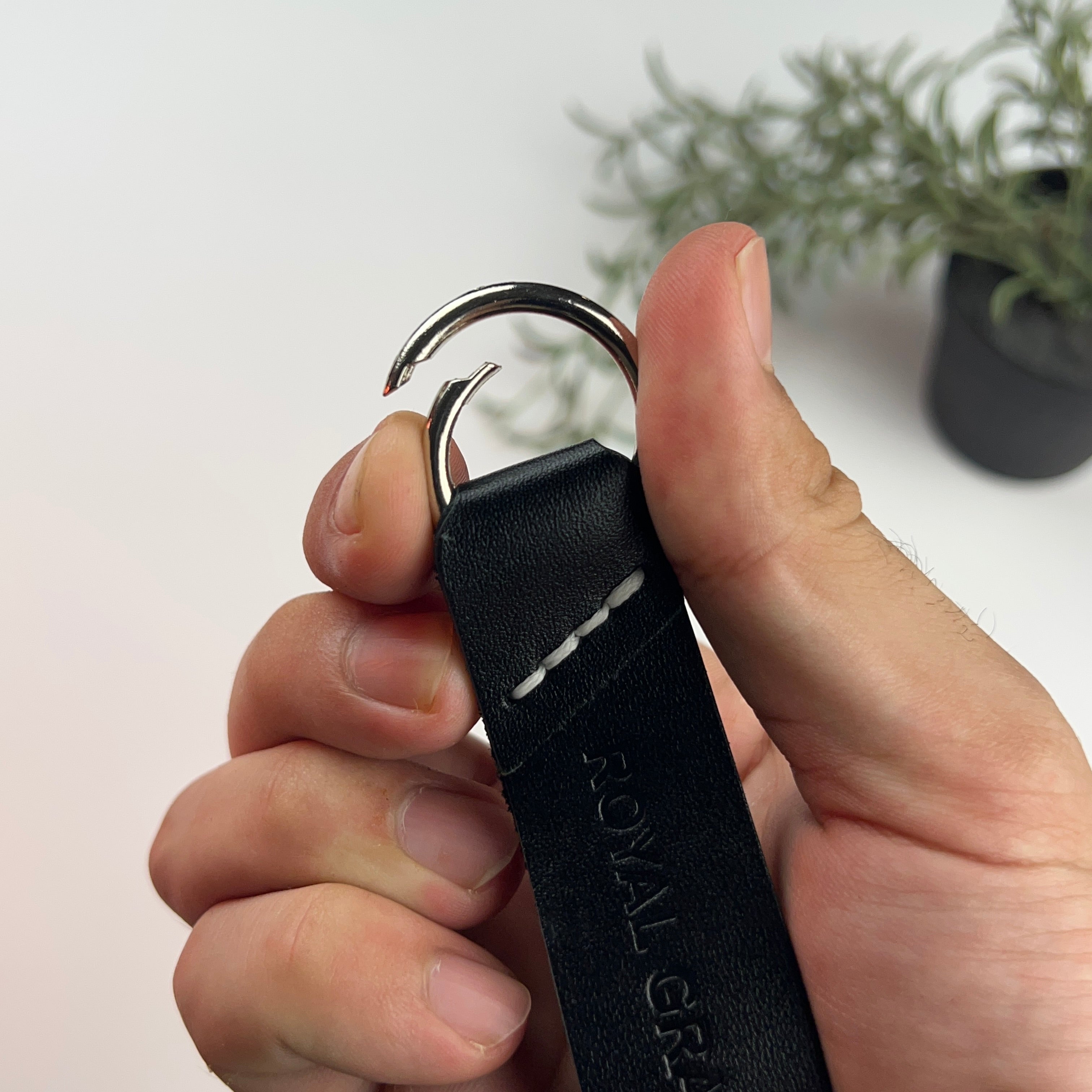 Leather Keychain