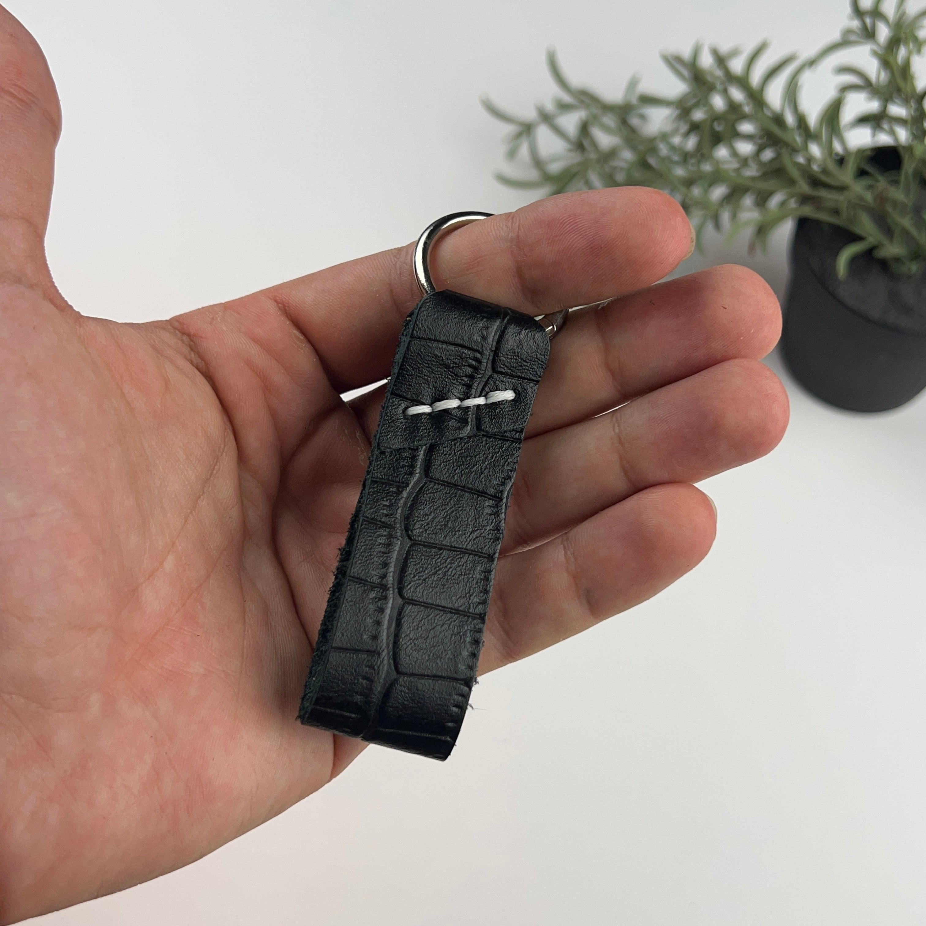 Leather Keychain