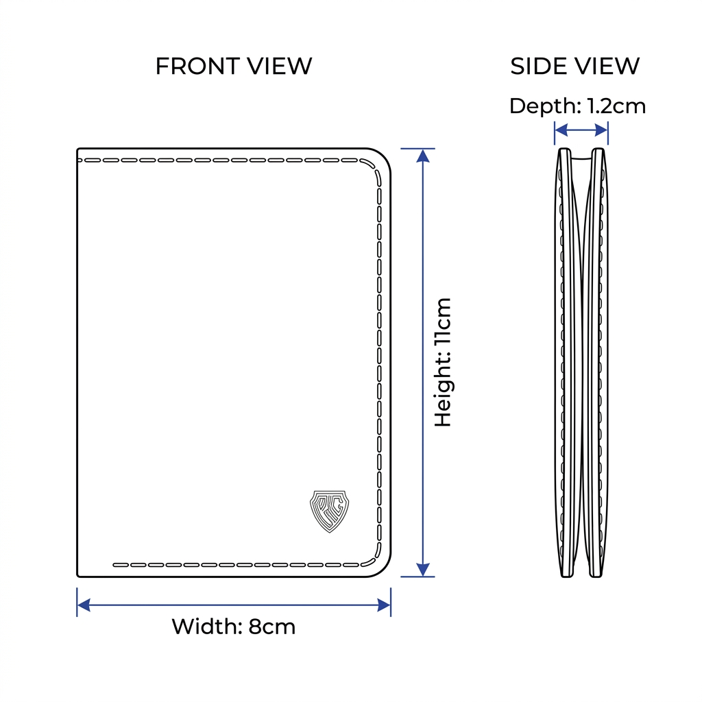 SlimFold | Premium Slim Vertical Wallet
