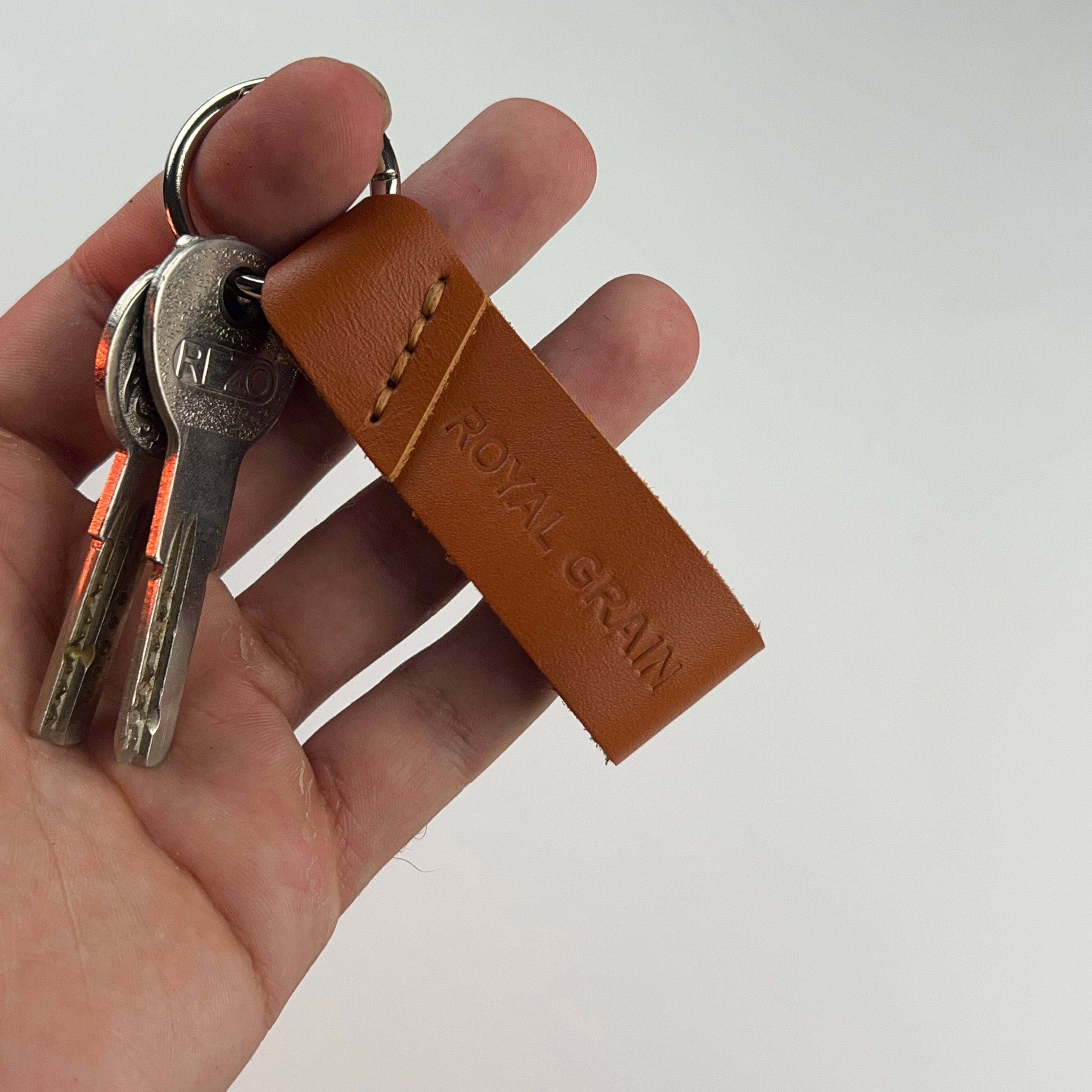 Leather Keychain
