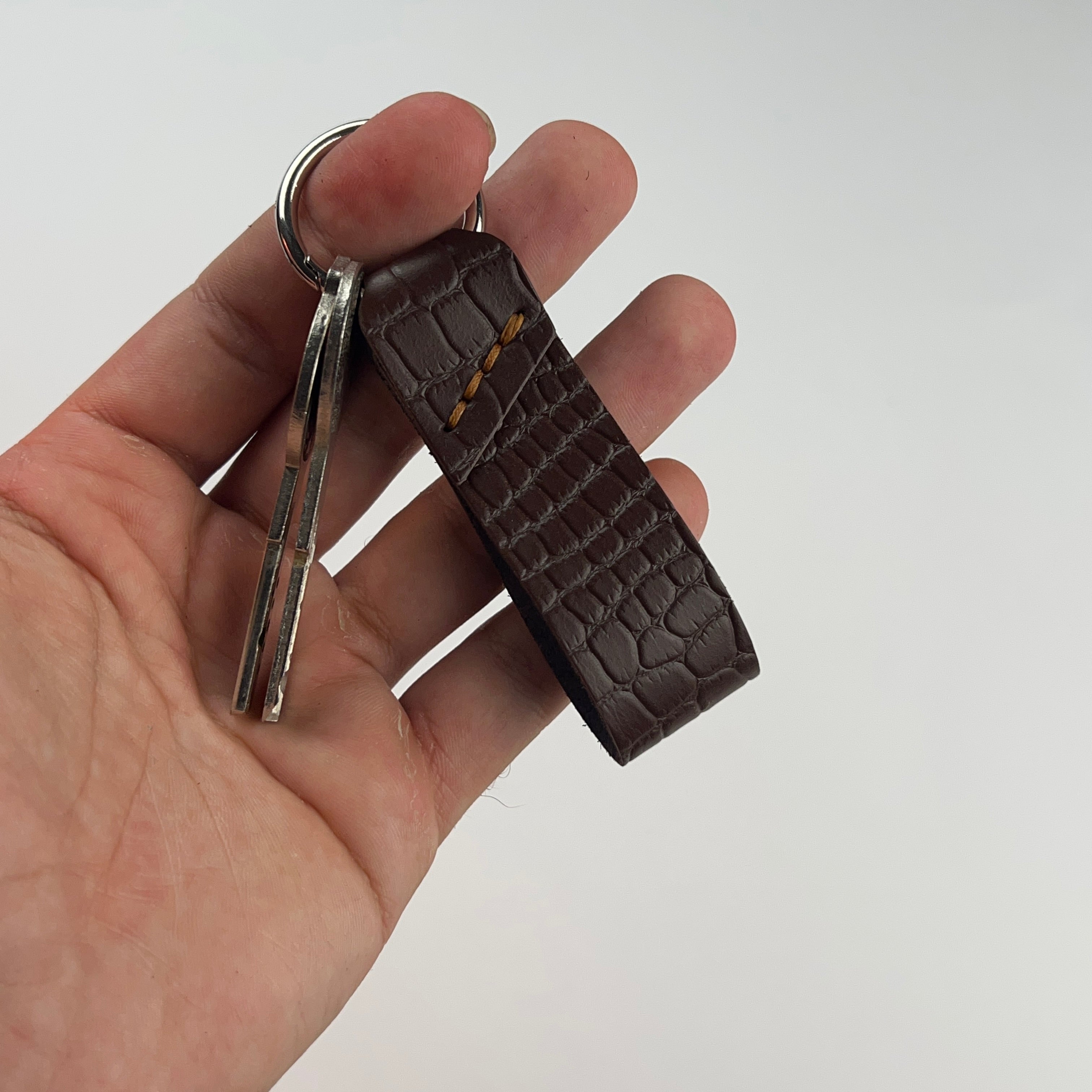Leather Keychain
